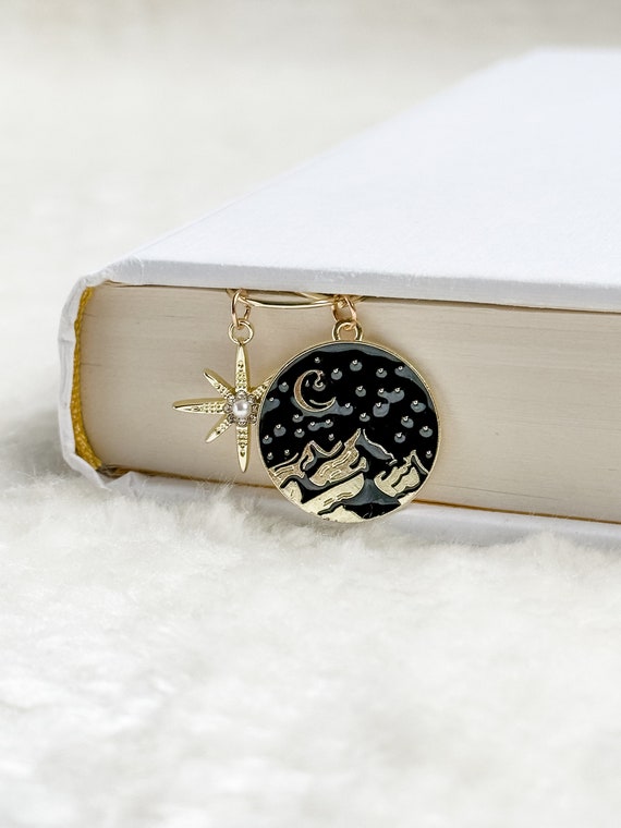 Velaris Bookmark Paperclip | Romantasy Bookmark | ACOTAR, TOG, SJM | Free Shipping | Bookish Gift