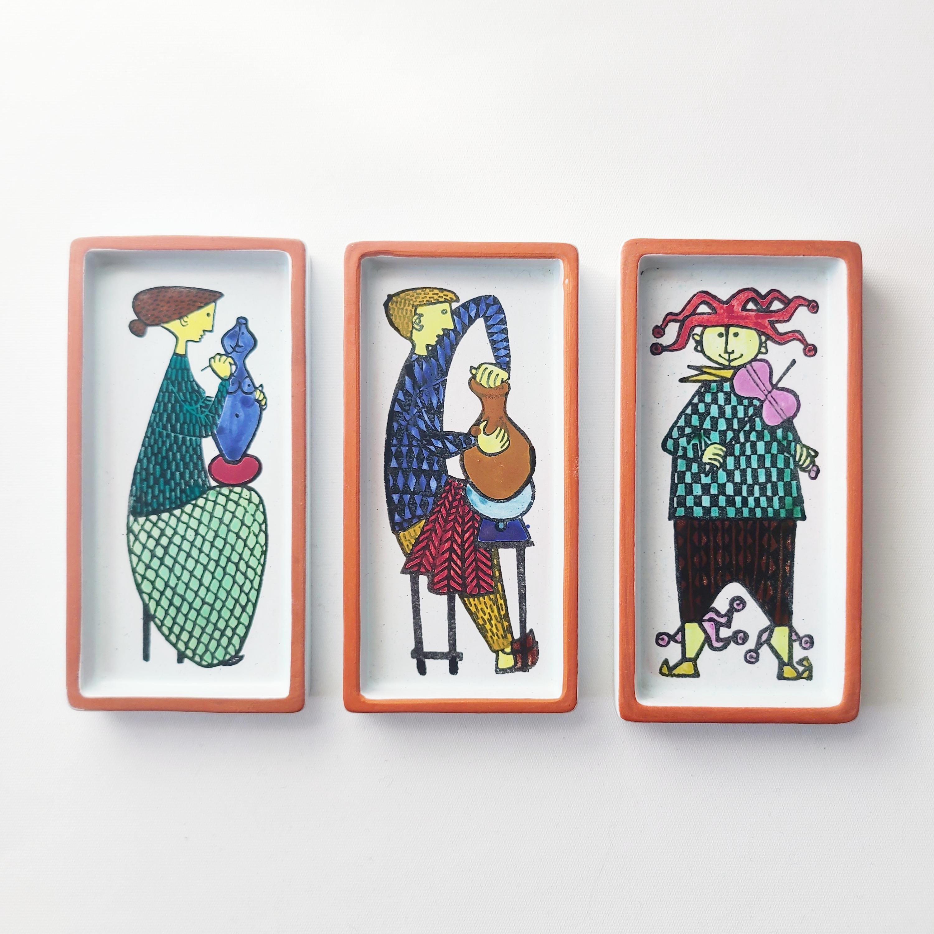 Stig Lindberg Karneval - Etsy