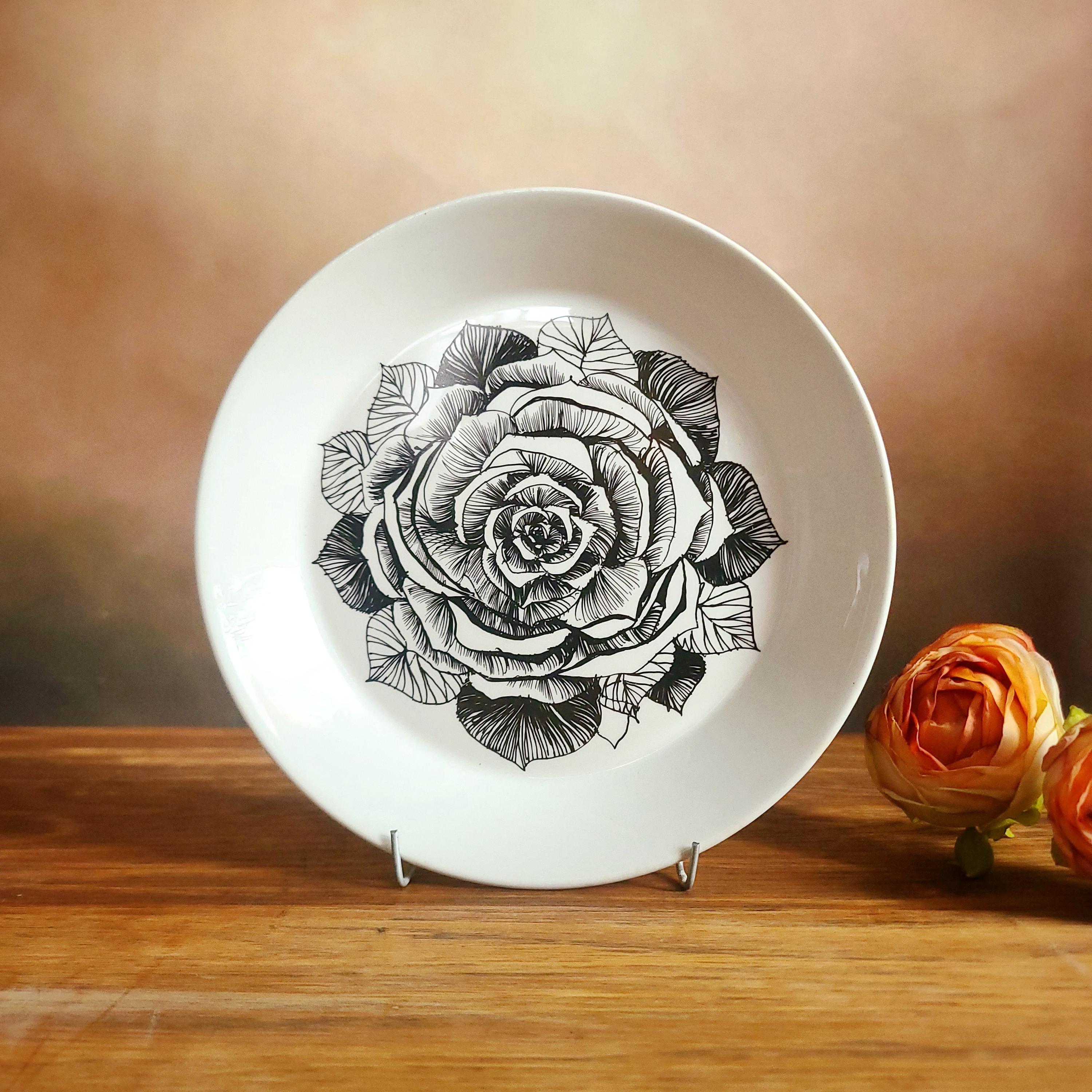【高価値】 Arabia Finland Rose - Etsy 食器