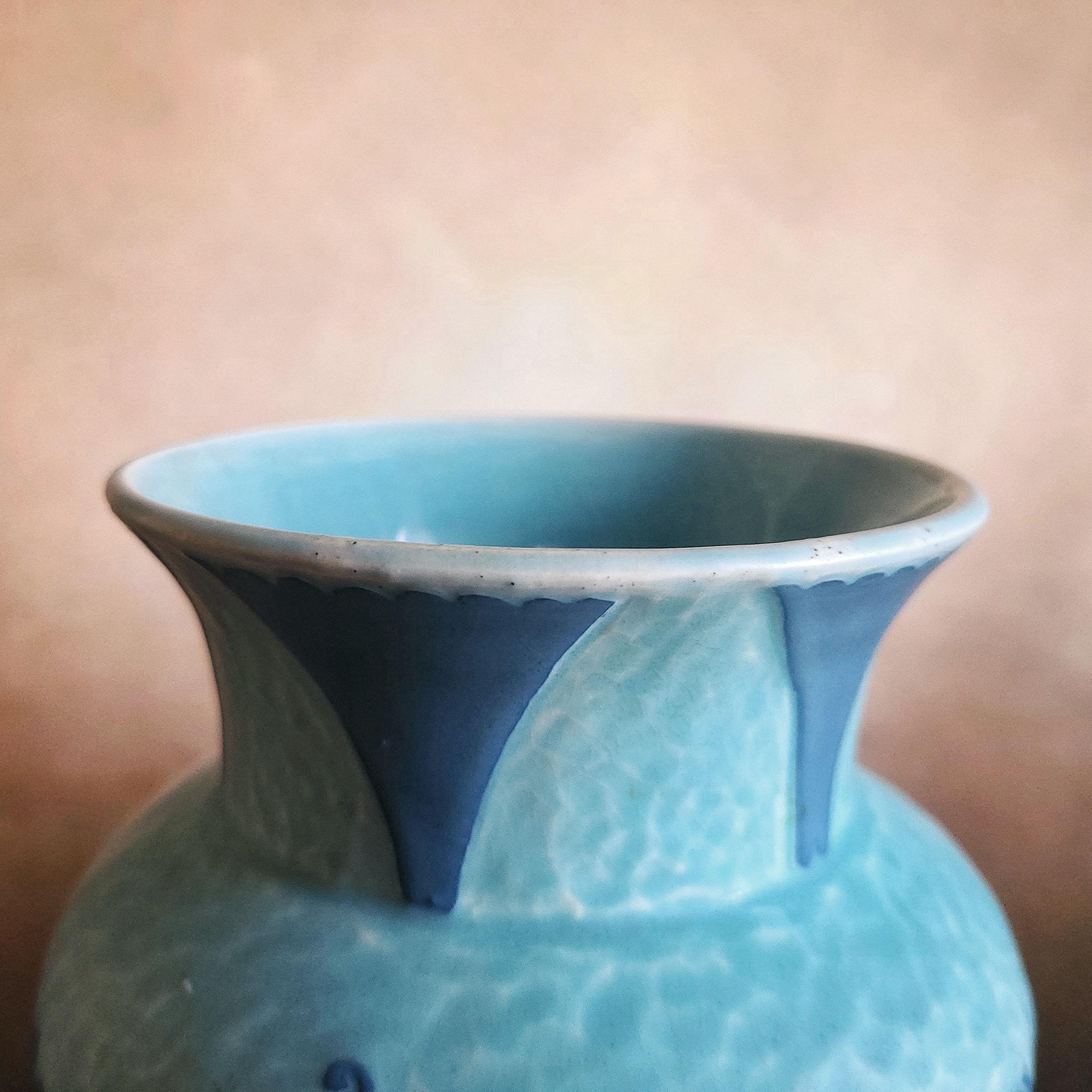 ヨーゼフ・エクバーグ・スグラフィット花瓶：グスタフスベリ