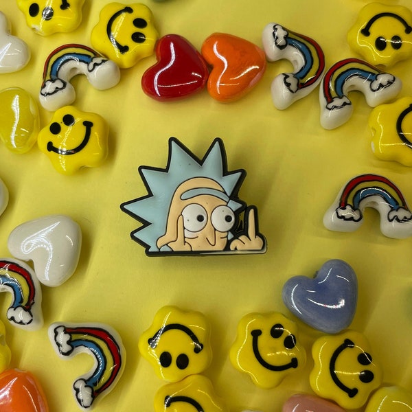Rick and Morty Jibbitz for Crocs Etsy Australia