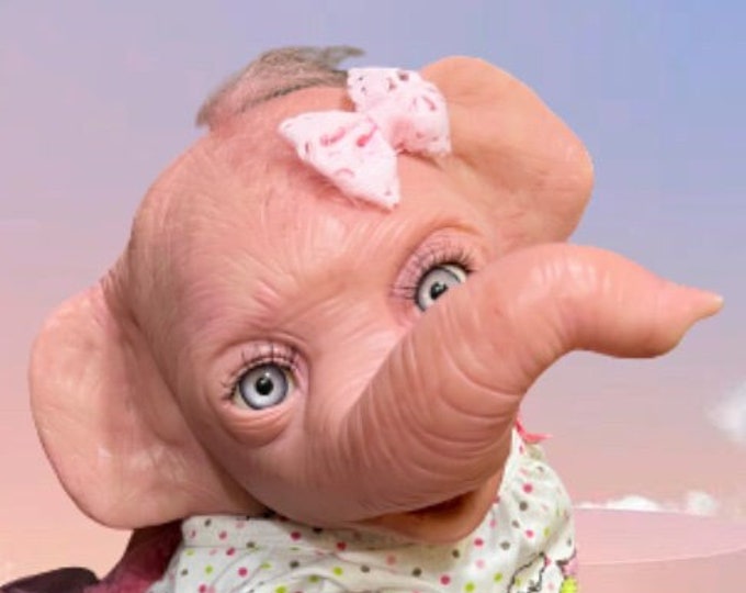 Baby Elephant Reborn Doll Etsy