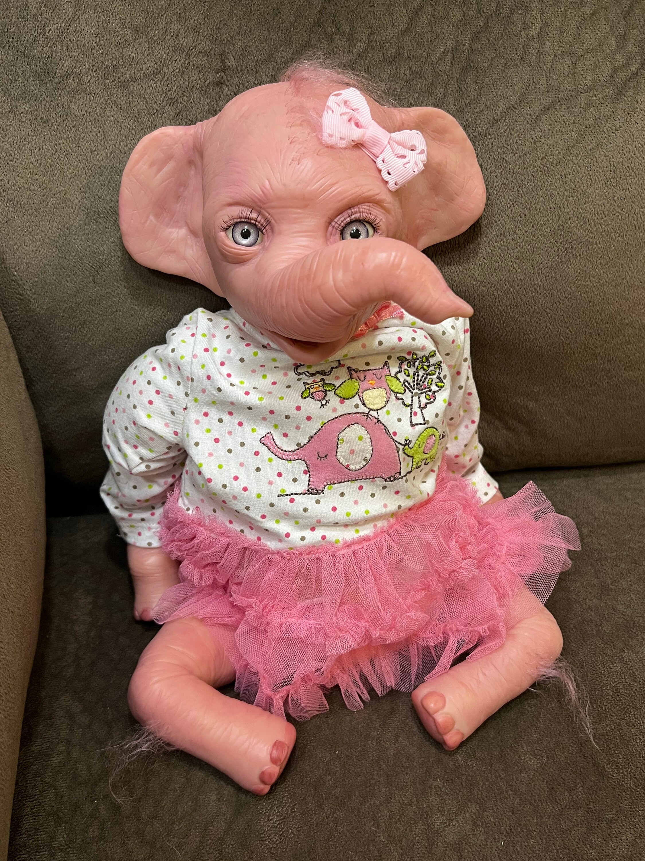 Baby Elephant Reborn Doll Etsy