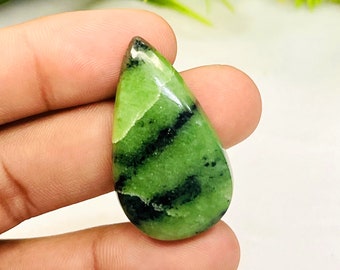 Natural Ruby Zoisite Gemstone Top Quality Ruby Zoisite Cabochon Pear Shape Ruby Zoisite Loose semi precious Ruby Zoisite Making for Jewelry.