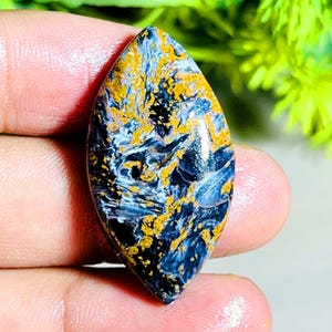 Natural Pietersite Gemstone Top Quality Designer Fire Play Rare Pietersite DIY-ART-CRAFTS  Pendant Necklace Gemstone For Jewelry Making