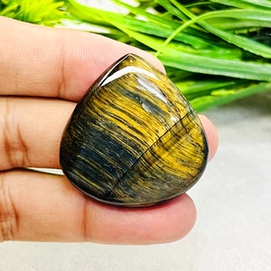 Natural Multi Tiger Eye Gemstone Top Multi Tiger Eye Cabochon Pear Handmade Tiger Eye With Rare quality Changing Shade & Making for jewelry.
