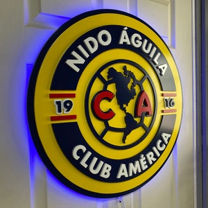 Club America LED sign