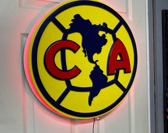 Club America LED sign