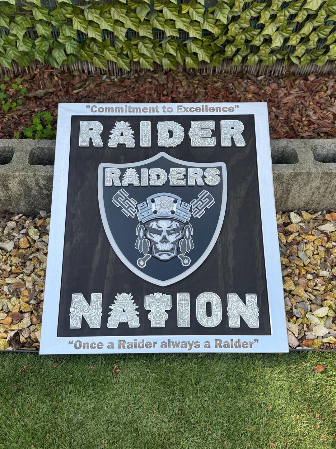 Raider’s Aztec Theme Sign - Etsy