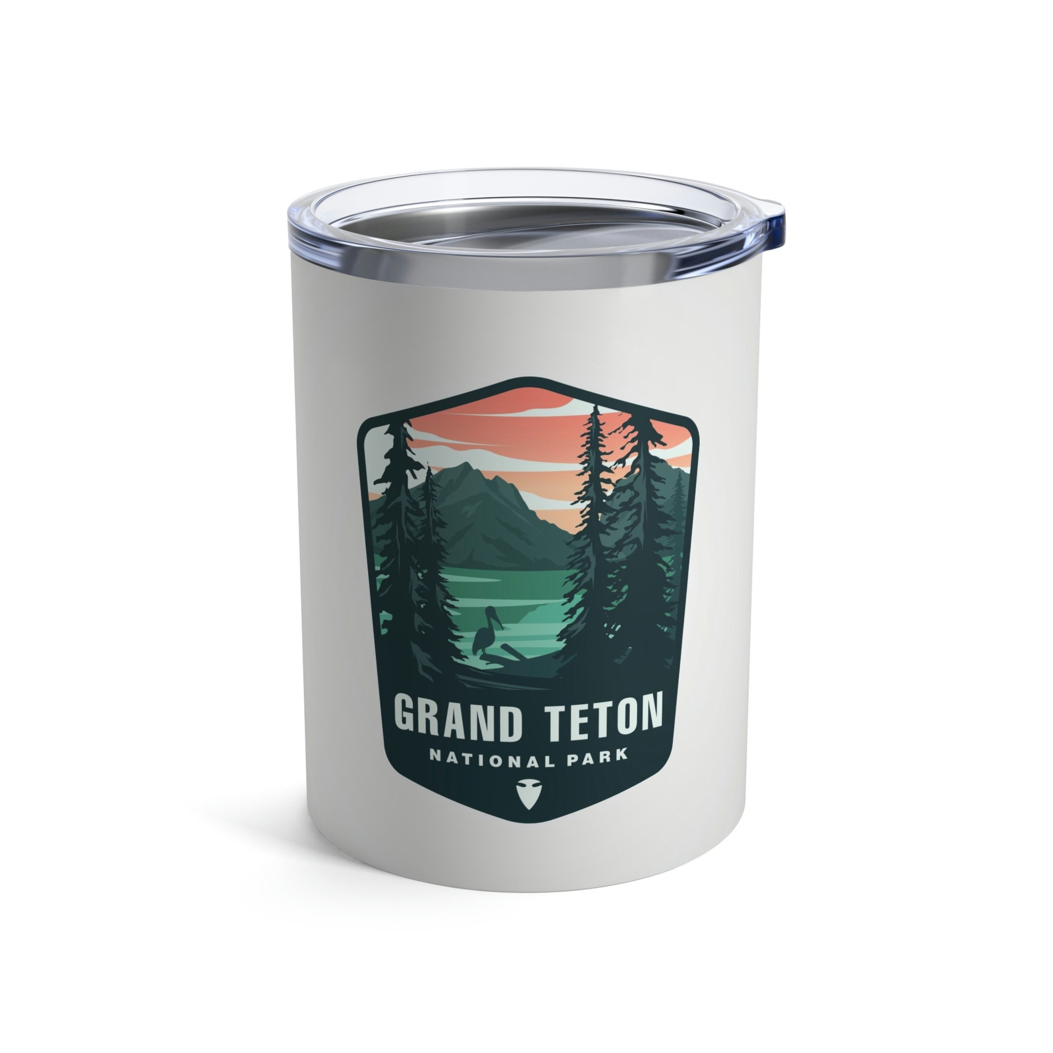 The Teton Pint | Handblown Mountain Beer Glass Made in USA