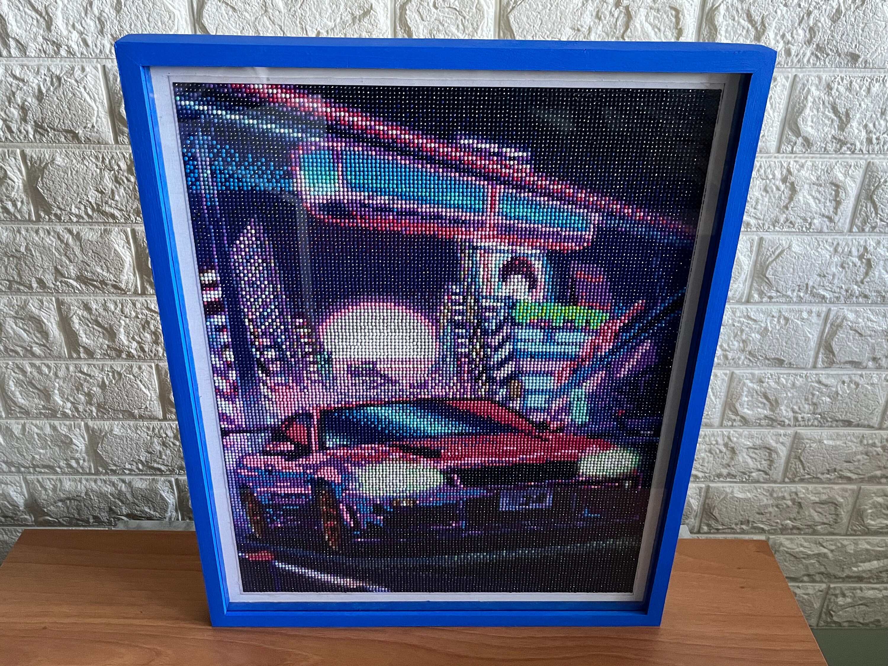 日産 スカイライン  3D クリスタルアート Nissan Skyline GT-R R34 Picture | Picture 50 X 40 Cm | Diamond