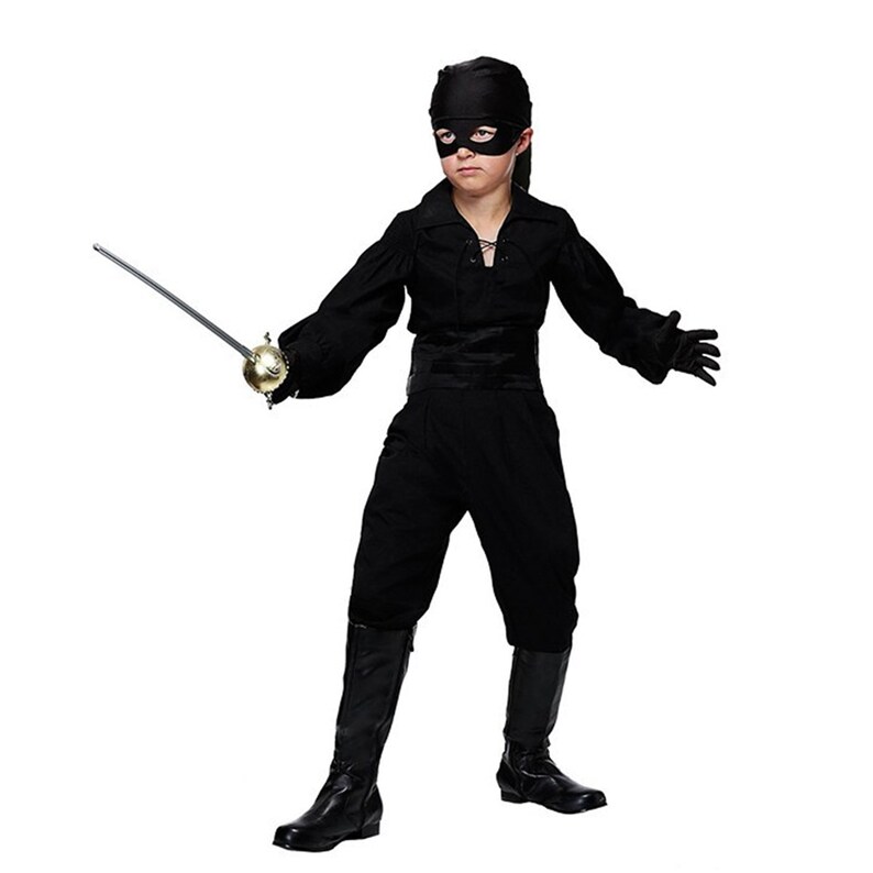 ZORRO KIDS COSTUME Zorro Character Costume Zorro Cosplay Etsy