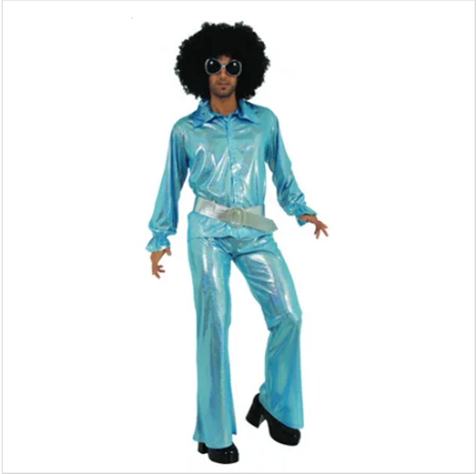 Mens 70s 60s Disco Costume Fever Retro 80's Costume Decades Costume ...