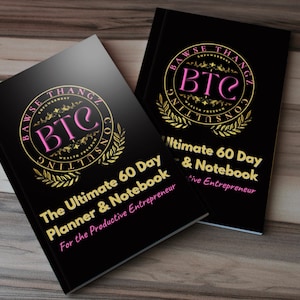 60-Day E-Planner & Notebook for “The Productive Entrepreneur”