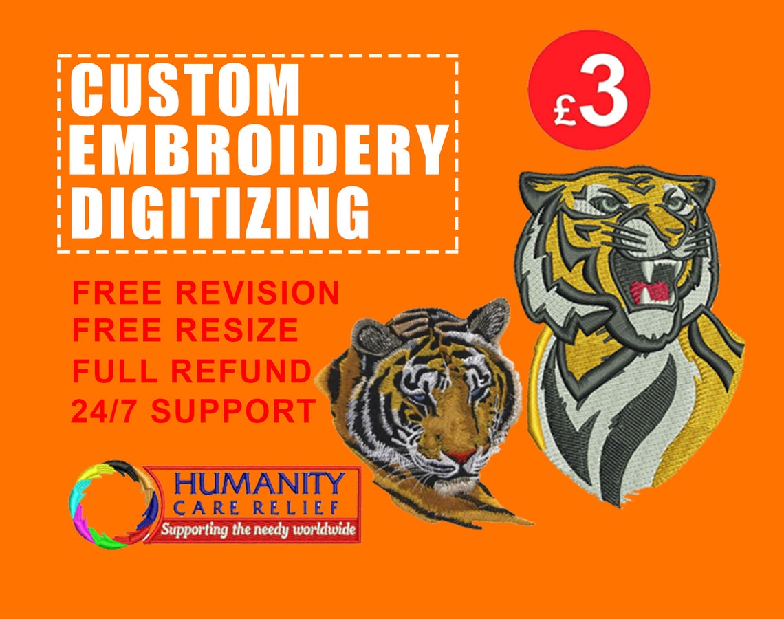 Custom Embroidery Digitize, Embroidery Digitize, Custom Digitize, DST
