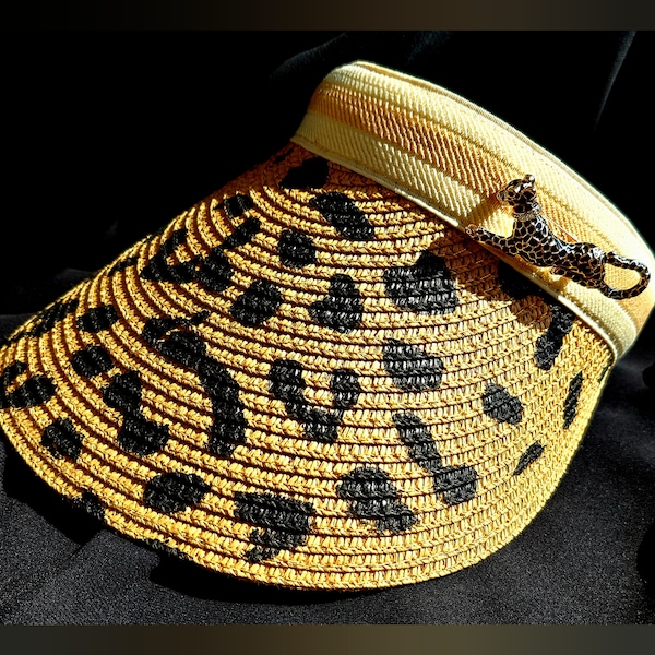 Leopard S23 beach hat