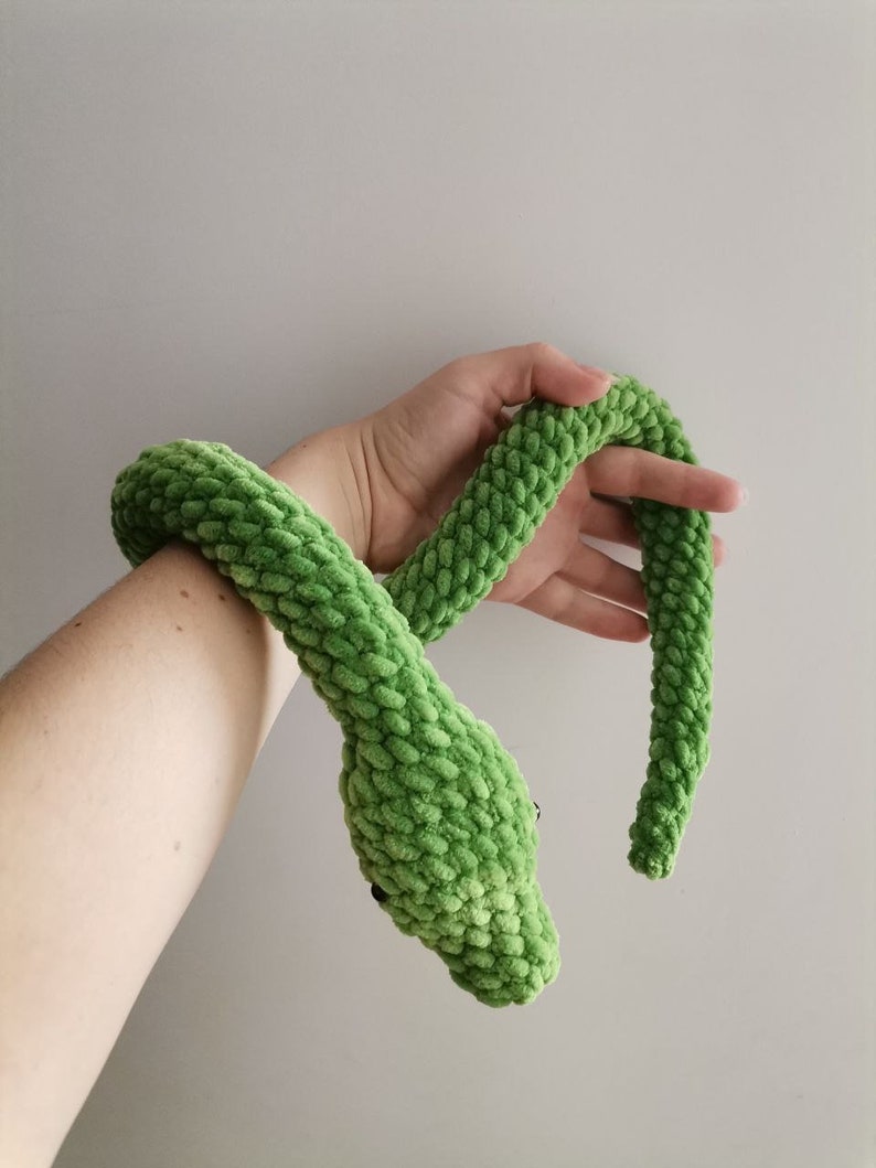 Amigurumi Snake Pattern Crochet Snake Pattern Serpent - Etsy