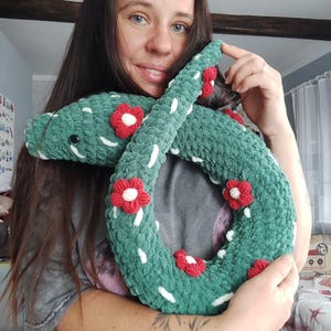 Schlangen-Amigurumi-Muster PDF auf Englisch, Lange Schlange häkeln, Schlangen-Häkelmuster, Schlangen-Plüsch-Häkelmuster, Plüsch-Schlange häkeln, Schlange 1 Meter