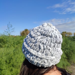Thick Knitted Hat, Helsinki Hat, Fashion Large Knitted Hat, Giant Knitted Hat, Winter Hat