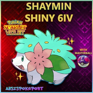 Shaymin (Land Forme) • Competitive • 6IVs • Level 100 • Online Battle