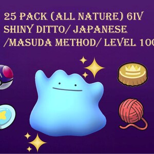 ✨Shiny Japanese Masuda Ditto 6IV✨ Pokemon Brilliant Diamond Shining Pearl