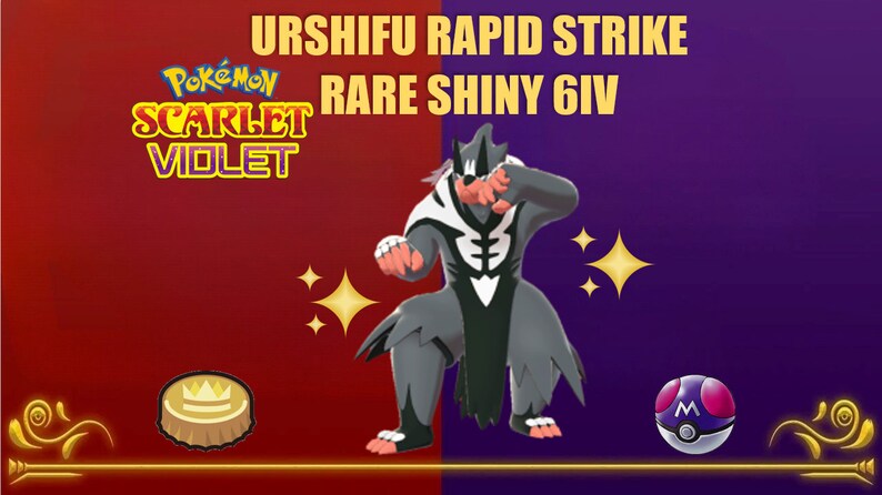 Pokemon Scarlet / Violet - Ultra Shiny 6IV Zorua (Fast Trade + Free Masterball) - Nintendo Switch