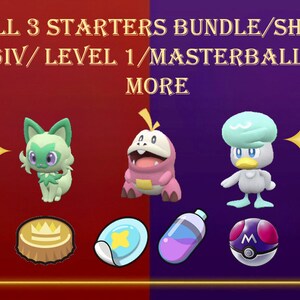 6IV Ultra Square Shiny Hoenn Starters with Hidden Abilities & Master Balls  Bundle for Pokemon Sword, Shield, Brilliant Diamond, and Shining Pearl -  elymbmx