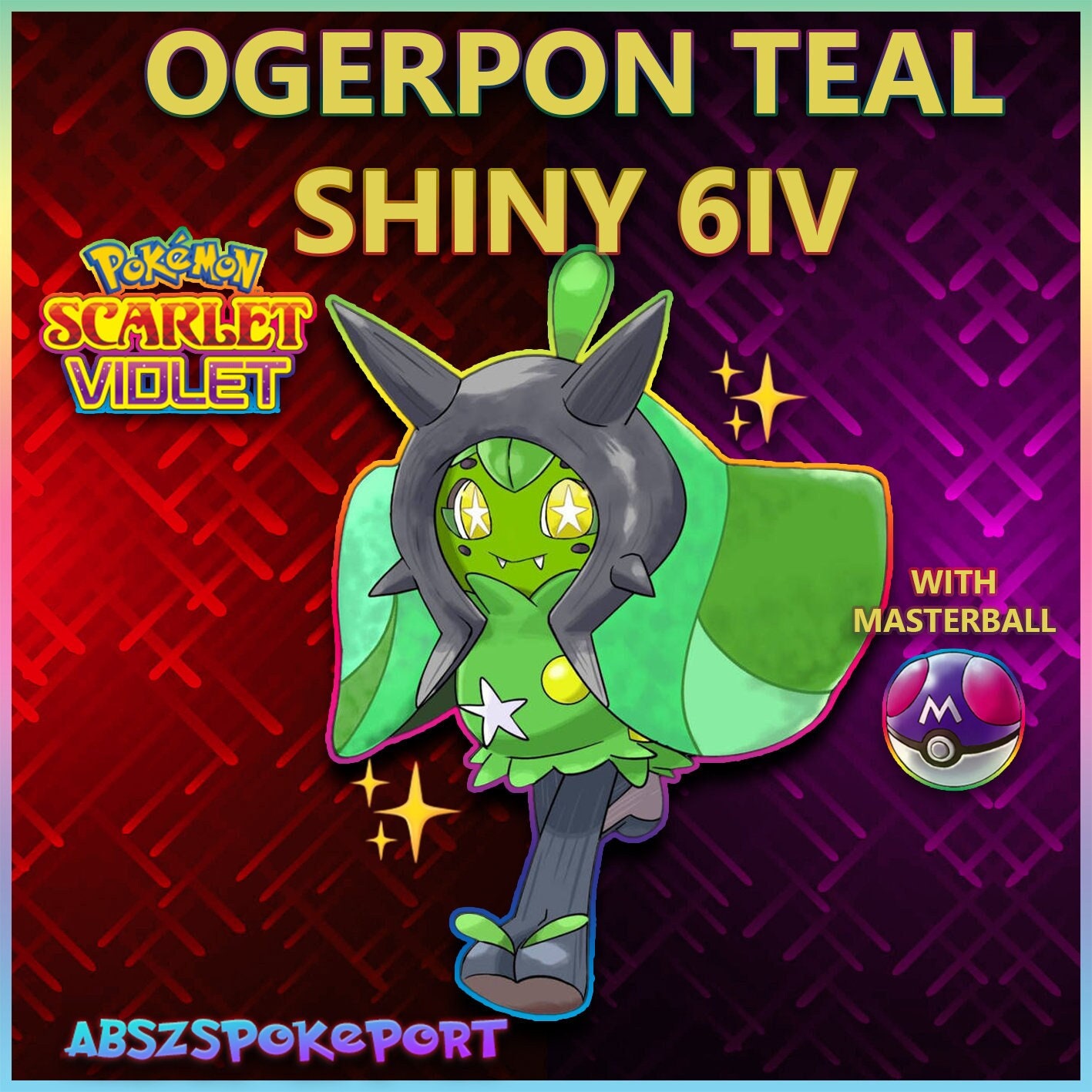 Pokémon Scarlet and Violet ✨SHINY✨ Tinkaton W/ Best 6IV +