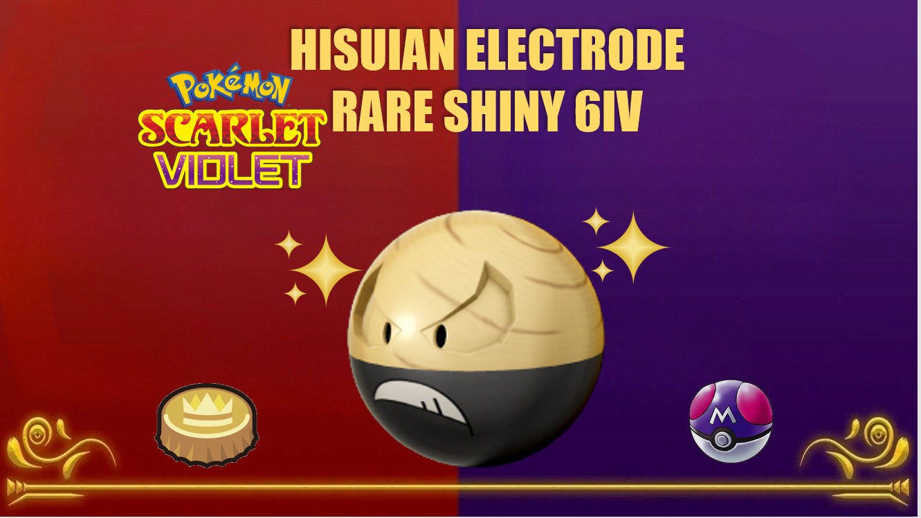 ArtStation - Shiny Hisuian Voltorb!