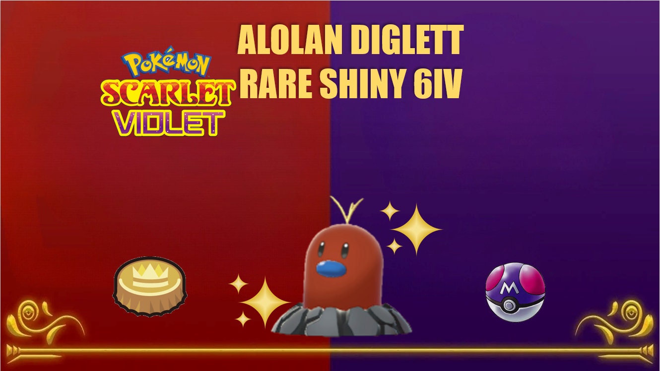 14 x Shiny 6IV Alolan Pokemon with Master Balls Bundle for Pokemon Scarlet  and Violet (The Teal Mask DLC Releases added) - elymbmx