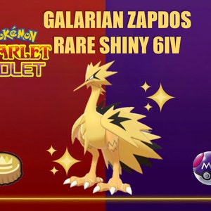 ✨Shiny MOLTRES ZAPDOS ARTICUNO Galar✨ Pokemon Sword & Shield 6IV