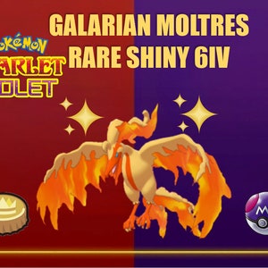 Galarian Moltres • Competitive • 6IVs • Level 100 • Online Battle-Ready