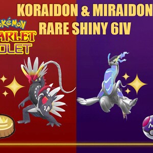 Pokémon Scarlet and Violet/ Rare Shiny Articuno Galarian/ 6IV 