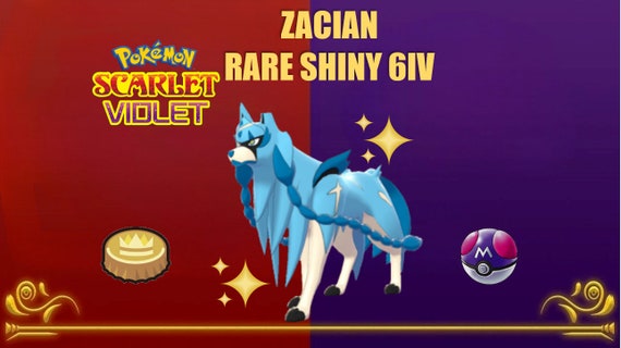 Shiny Zacian Zamazenta Eternatus 6IV Event-pokemon 