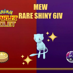 Mew (6IV, Battle Ready, Shiny) – Pokemon Brilliant Diamond & Shining Pearl  - Rawkhet Pokemon