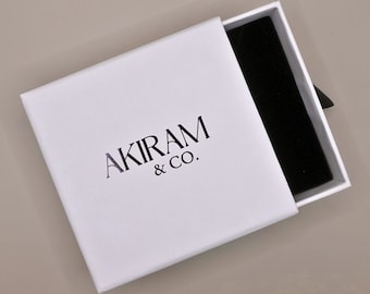 AKIRAM & CO. Jewelry Gift Box | Elegant Packaging for Rings, Earrings, and Necklaces