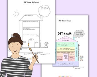 DBT House worksheet and Image download