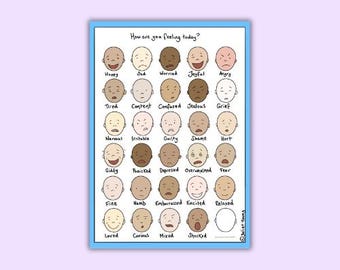 Feelings Illustration A4 PDF download