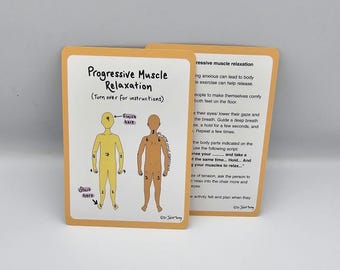 A6 Progressive Muscle Relaxation Card