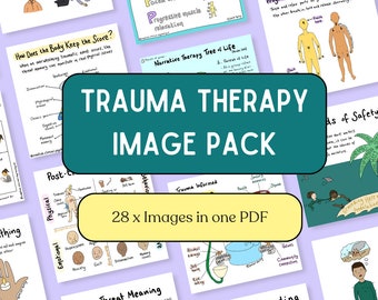 Trauma illustration pack (28 high resolution images)