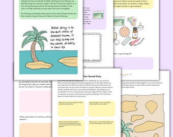Trauma Therapy Support Pack (islands of safety)