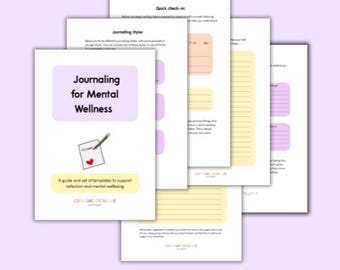 Journaling for mental wellness reflection prompts