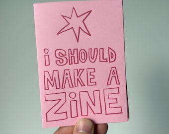 Eu deveria fazer um mini zine