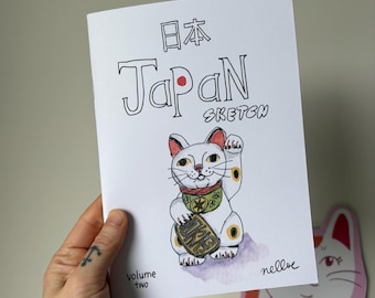 Zine Japan Sketch vol. 2 | esboço urbano no Japão