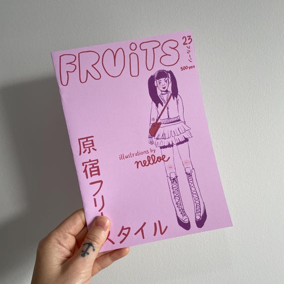 FRUiTS zine | Japanese street fashion illustrations
