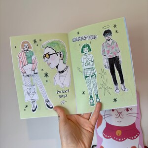 FRUiTS zine | Ilustrações de moda de rua japonesa imagem 3