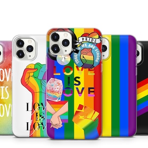 Orgoglio LGBT Cassa Del Telefono Per il iPhone 15 14 13 12 11 X Xs Xr Se2022 Samsung S23 S22 S21 S20 S10 A13 A31 A51 A52 A53 A71 Note20 Ultra