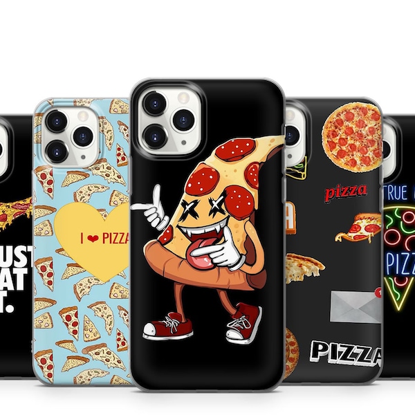 Pizza Phone Case For iPhone 15 14 13 12 11 X Xs Xr Se2022 Samsung S23 S22 S21 S20 S10 A13 A31 A51 A52 A53 A71 Note20 Ultra