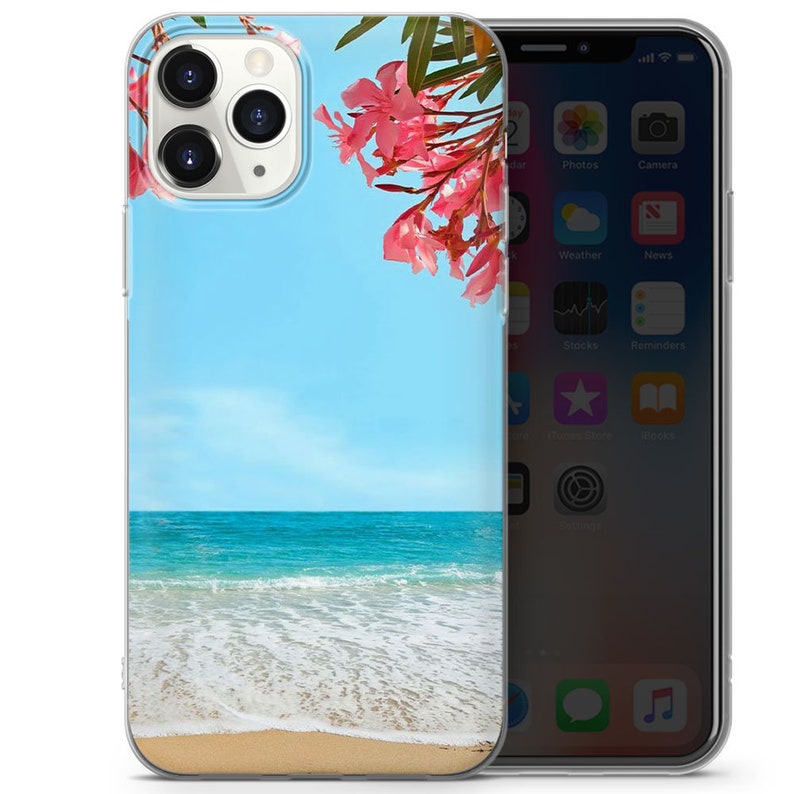 Beach Summer Phone Case iPhone 15 14 13 12 11 Pro Max Mini Plus X XR XS ... Nice weather phone case