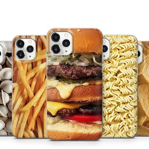Fast-Food-Telefonkasten für iPhone 15 14 13 12 11 X Xs Xr Se2022 Samsung S23 S22 S21 S20 S10 A13 A31 A51 A52 A53 A71 Note20 Ultra